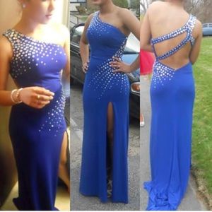 Royal Blue Formal Dress